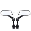 Bicycle Rear View Mirror Extra Large 2 Pieces 360 Degree Rear View Mirrors For Bicycle Ebike Mountain Bike MTB (Left + Right)