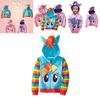 My Little Pony 3D Hoodie Voor Jongens En Meisjes Zacht En Ademend Sweatshirt Jack Met Prachtig Vakmanschap