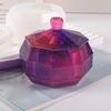 2Pcs Storage Box Resin Mold Jewelry Holder Box with Lid Epoxy Mold Home Ornament