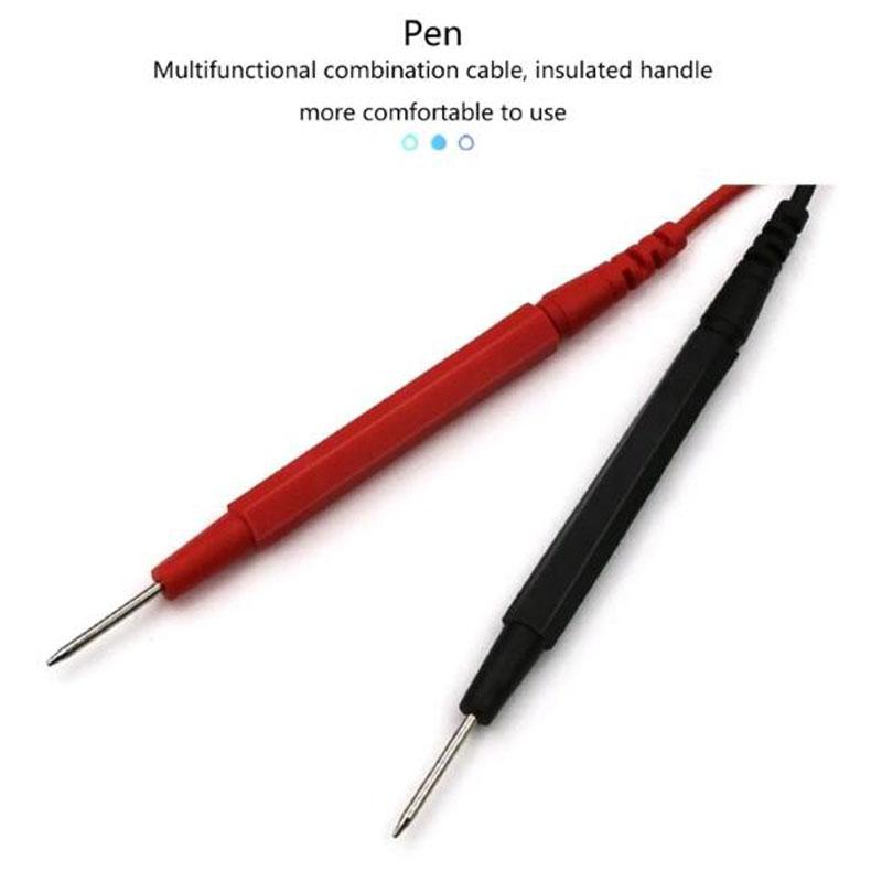 Silicone wire Universal Probe Test Leads Pin for Digital Multimeter Needle Tip Multi Meter Tester Probe