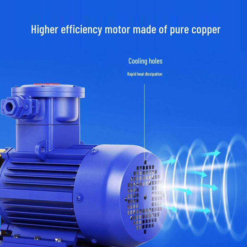 ZW Explosion-Proof Cast Iron Self-Priming Non-Clogging Corrosion-Resistant Sewage and Oil Suction Centrifugal Pump