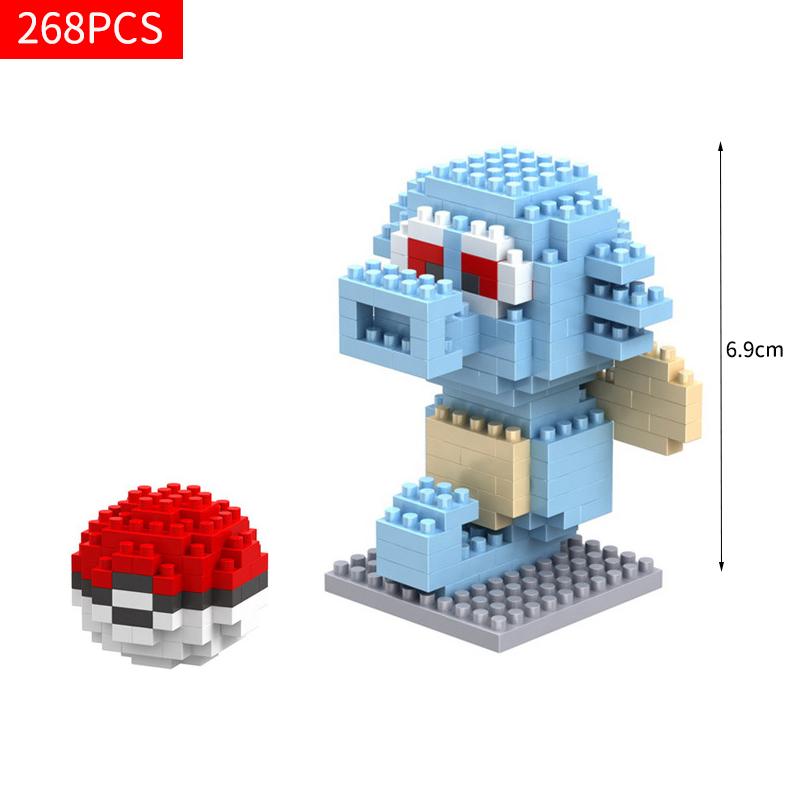 Pokemon Toy Lega Building Blocks Pokémon Action Cartoon Character Pikachu Assembled Model Building Block For Boys Birthday Gifts