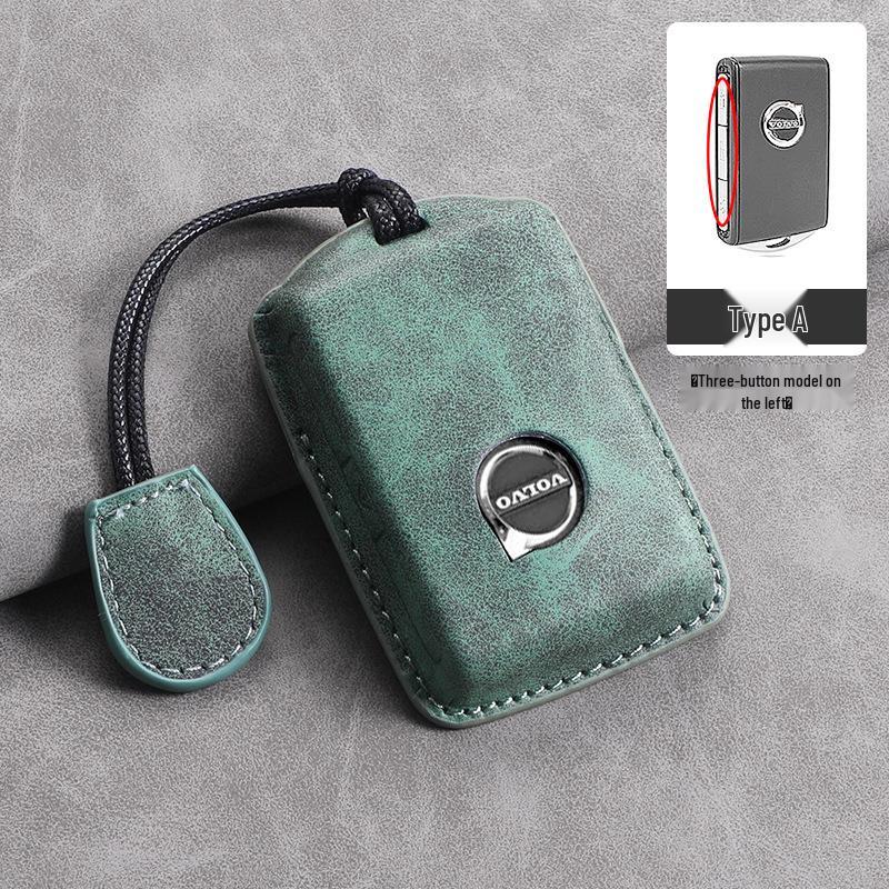 Volvo Key Case for XC60, S90, S60, XC90, V40, V90, S60L, XC40 - New Car Key Bag