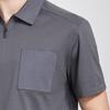 Antonio Men's Silk Blend Business Casual Polo Shirt