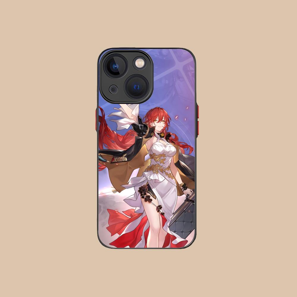 HSR Himeko Silicone Mobile Phone Case for iPhone 17 16 15 14 13 12 11 X XR XS Air Pro Max Plus Mini Colorful Cover