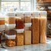 Plastic Sealed Jar Transparent Leakproof Moisture-Proof Kitchen Organizer Storage Box For Pasta Grain Snack Food Seasonings