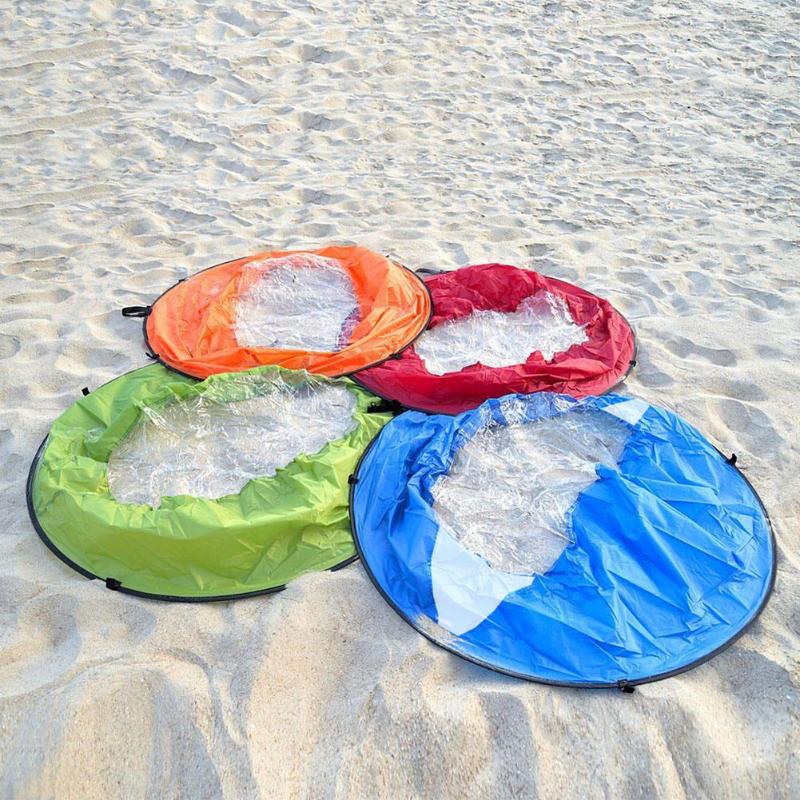 43in Kayak Canoe Downwind Wind Paddle Clear Window Popup Board Wind Sail SI