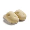 Simple small potatoes thickened non-slip warm couple cotton slippers home cartoon winter slippers comfortable slippers