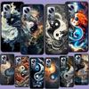 Gleichgewicht der Elemente Das Ewige Yin-Yang Handyhülle Für Redmi Note 13 Pro Plus 14 Pro+ 12S 12 11S 11T 11E 11 10S 10 9S 9 Xiaomi