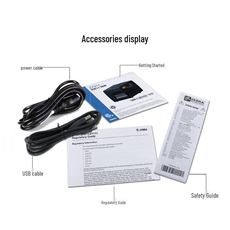 Zebra ZT231 Industrial Thermal Transfer Label Printer CN Plug (adapter Included)