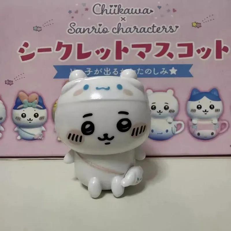 Chikawas Anime Figures Cartoon Cup Chikawas Hachiware Usagi Cartoon Cute Figure Model Ornaments Collection Box Toys Gift