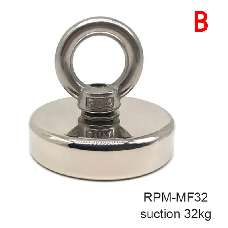Magnetický hák Silné absorpční magnety pro rybaření Zvedání Zavěšování Vyprošťování