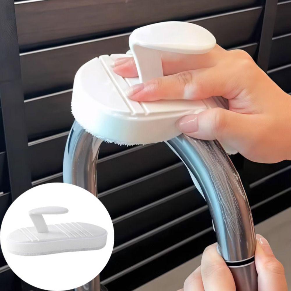 Flexible Handle Handheld Cleaning Brush Multi-purpose Ergonomic Design Sponge Scrubber Stain Removal Bendable Sponge