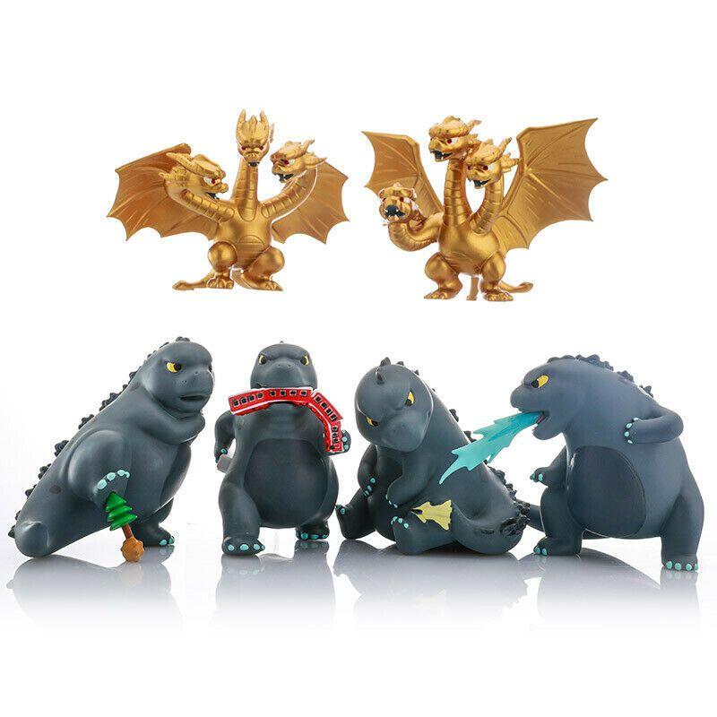 Godzilla 2019 King Of The Monsters Exklusives Kino Niedliche Figur Blind Box Mit Hochwertigem PVC-Material