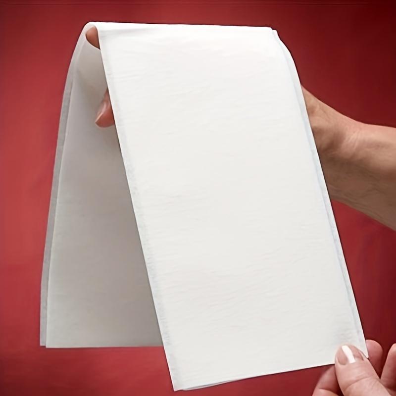 100 Sheets White Napkins 30x43cm Bulk Disposable Pure Color Restaurant Hospitality Home Portable Tissue Paper