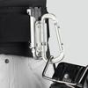 Tajima Safe System Aluminum Tool Holder with Slim Carabiner Folding Model Lightweight and Made of Thick Aluminum for Optimal Compatible with All Types