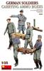 Miniart Scale German Soldiers Carrying Ammunition Boxes of Plastic Model Kit MA35384 1/35 (Set 5)