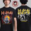 Def Leppard Live 2026 Tour UK And EU Merch Zurich Switzerland Event T-Shirt
