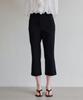 THEELO Slim Fit Nylon Capri Pants (Black)