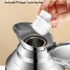 Large Capacity Double-Layer Stainless Steel Insulated Hot Water Bottle