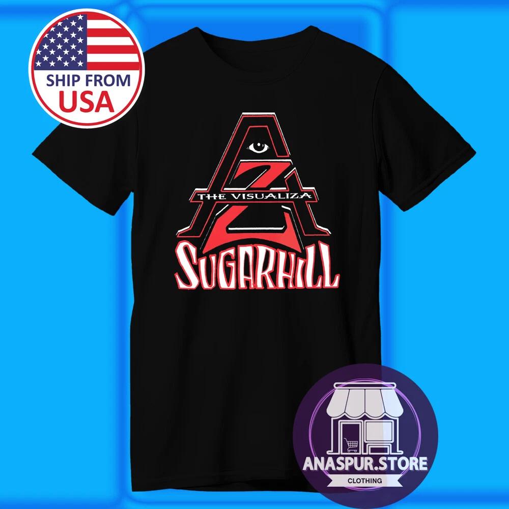 Sugarhill Sugar Hill AZ The Visualiza Men s Black Size S-5XL S