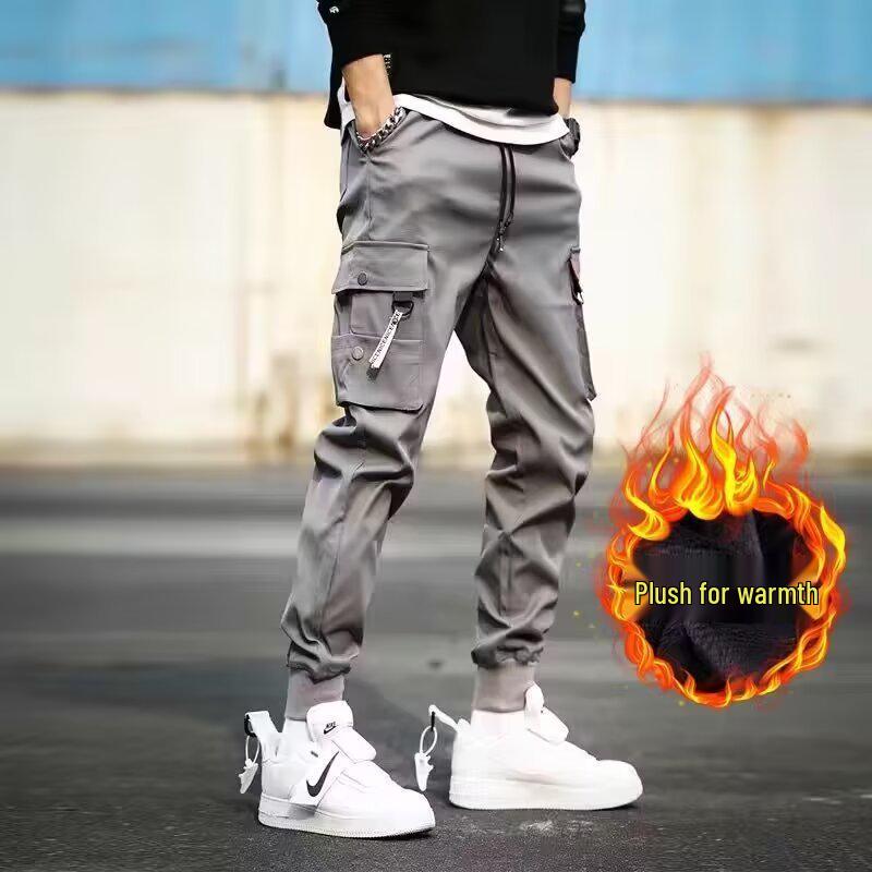 

Мужской американский ретро оверсайз комбинезон с широкими штанинами 2024: Новый модный тренд повседневные брюки 4XL