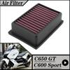 FOR BMW C650GT 2012-2020  C600 Sport 2012-2018  Motorcycle High Flow Air Filter Intake Cleaner C650 GT C600Sport