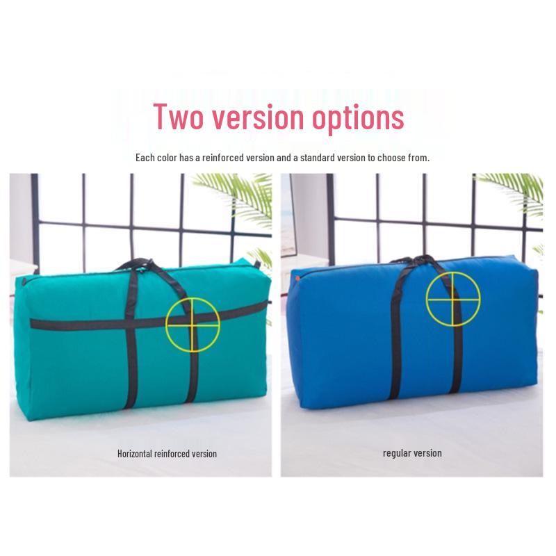 Large Capacity Portable Quilt Storage and Moving Bag - Thickened Oxford Cloth