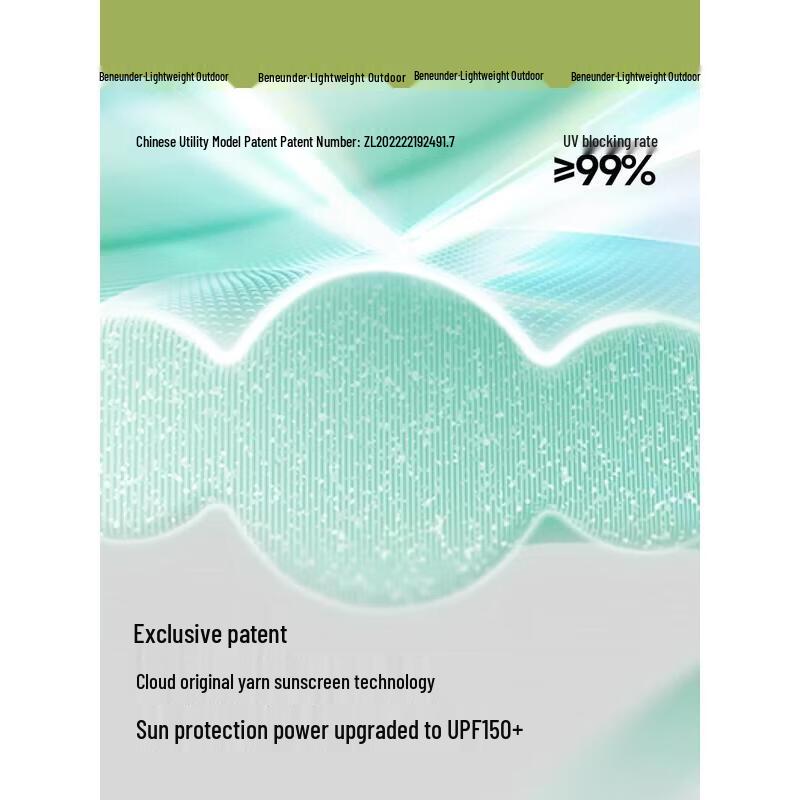 Beneunder Summer Cooling Full Face Sun Protection Mask