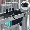 Ladder Tool Pouch for Step Ladders 600D Oxford Fabric Organizer Bag with Multiple Pockets Hammer Loop Quick-Release Buckle