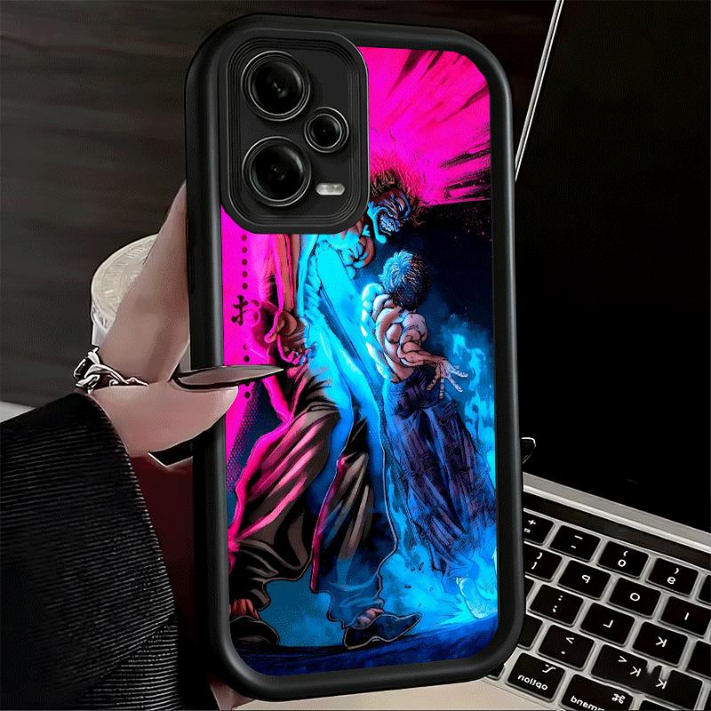Phone Case for Xiaomi Redmi Note 15 14 13 Pro Plus Baki the Grappler Anime Shell 12S 11 11S 11T 5G 14S Soft Silicone Funda