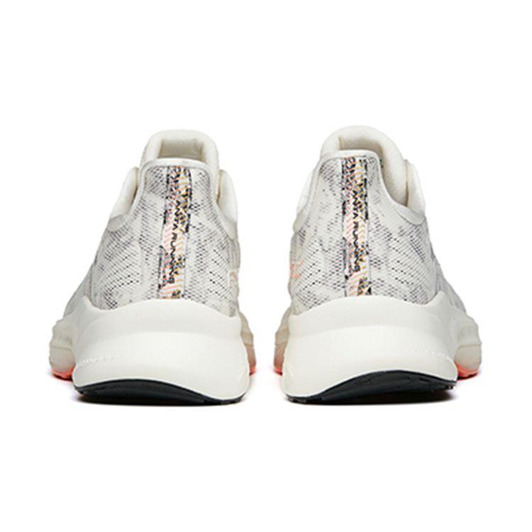 Anta Rocket 3.0 Cushioning Breathable Lightweight Low-Top Running Shoes Women sneaker White Black 122145587-4