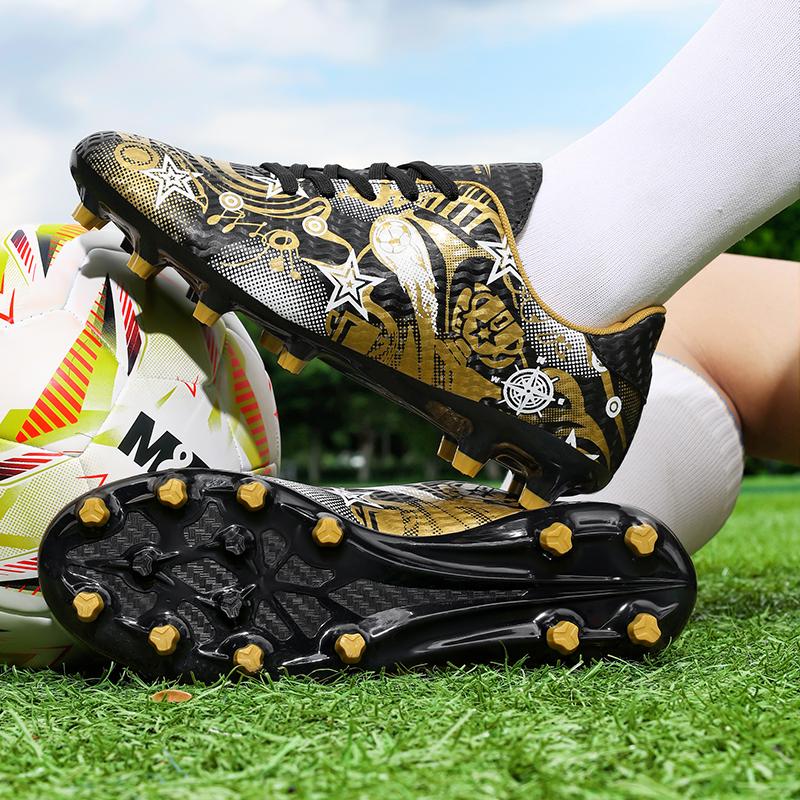 31-44 Herren Fußballschuhe Outdoor Langstollen Sportschuhe Große Größe Kinder Fußballschuhe