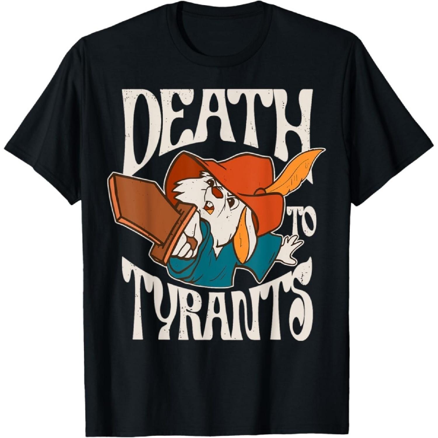 Retro Rabbit Death to Tyrants Vintage 90s T-Shirt S