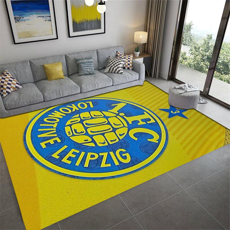 2025 Neuer Lokomotive Leipzig Teppich für Wohnzimmer Schlafzimmer Zuhause Sofadekoration, Kinderspiel Rutschfeste Fußmatte 71