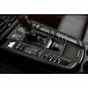 6Pcs For Porsche Macan 2014-19 Carbon Fiber Interior Gear Shift Panel Cover Trim