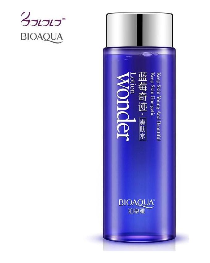 120ml Blueberry Miracle Glow Wonder Face Toner Makeup Water Smooth Facial Toner Lotion Oil Control Pore Moisturizing Skin Care