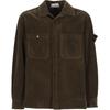 Solid Color Pocket Single-Breasted Long Sleeve Shirt Men Shirts K2S151200012S0212-V0054