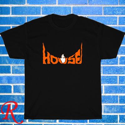 New!  House Horror Movie Logo Black  Grey  Navy  White Size S-5XL Unisex T-Shirt