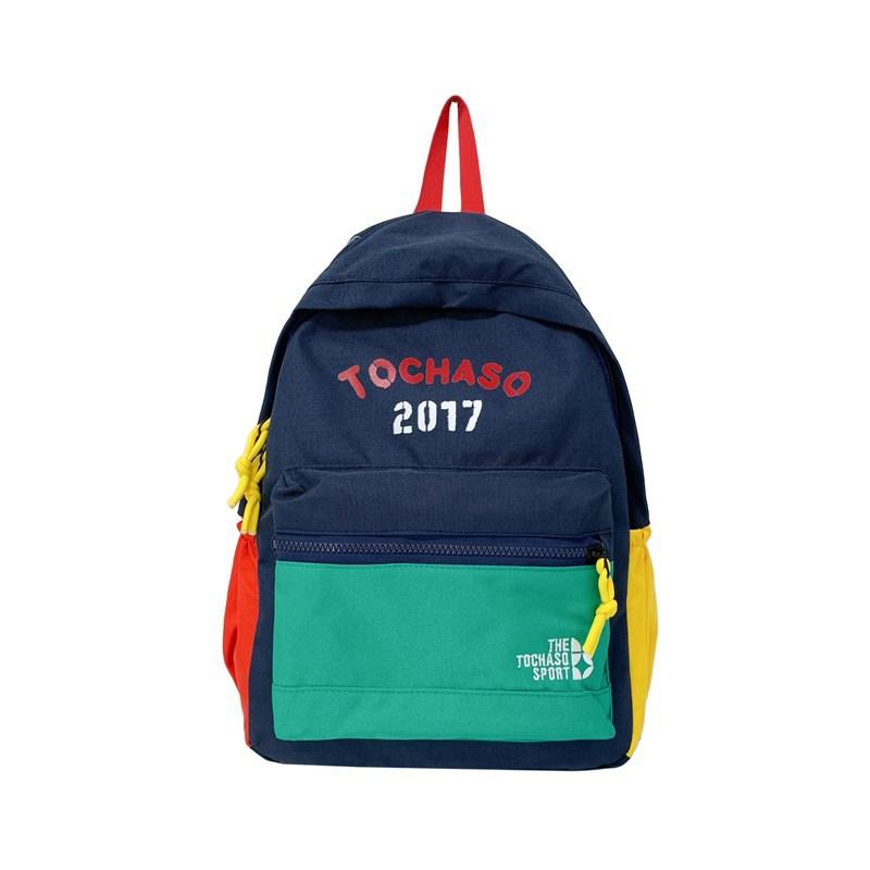 

Stylish Oxford Cloth Backpack For Kids With Breathable Design And Letter Features Print темно-синий