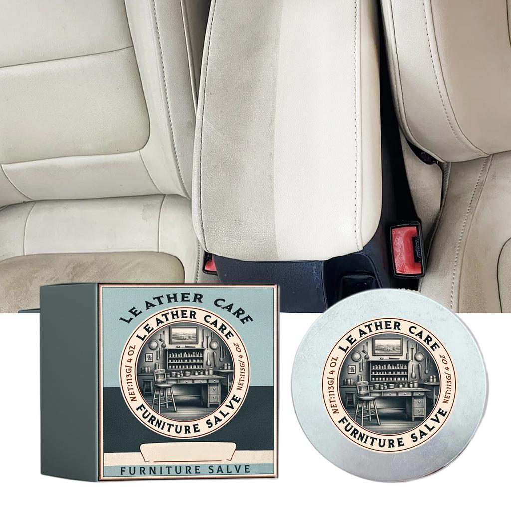 Leather & Furniture Repairing Salve For Wood Furniture,Upgrade Leather Polisher, Moisturizer And Restorer, Household Upholstery Cleaners
