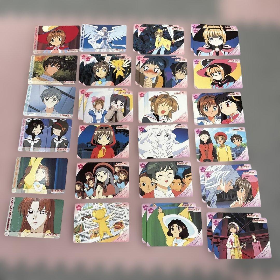 Used 32-sheet set Cardcaptor Sakura Amada PP trading cards original item