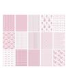 30 Fogli Carta Artigianale Floreale Vintage Carta Pattern Pattern Retro Ditsy Blocco Carta per Journaling