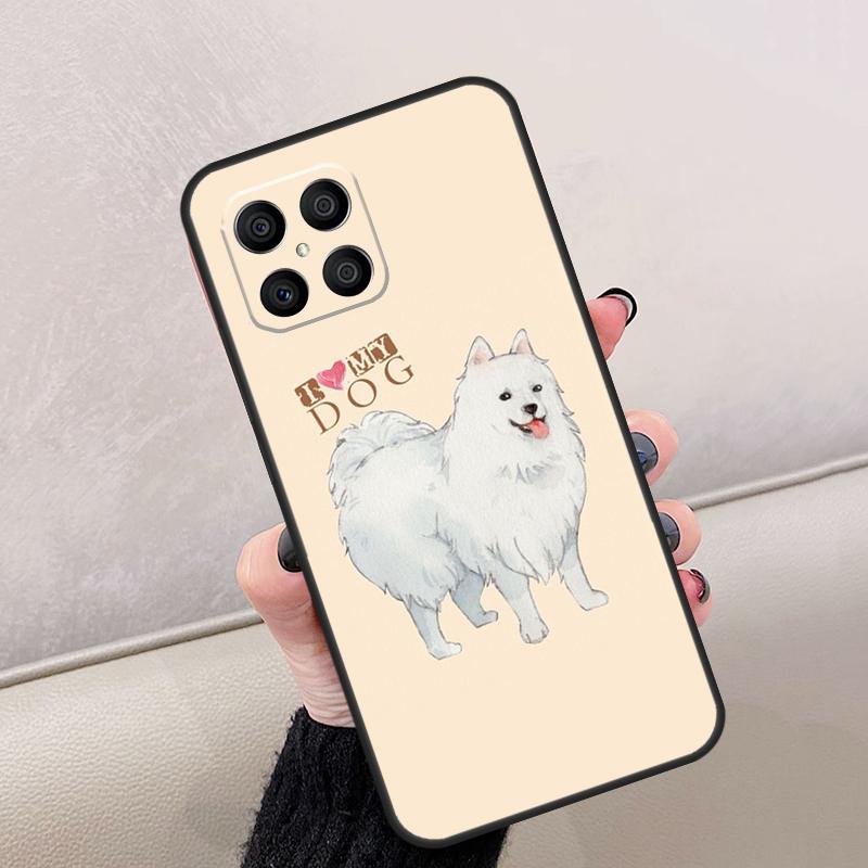 Japanese Spitz Dog For Honor Magic 8 6 7 Pro Case For Honor 400 Lite 200 50 70 90 X8c X8b X9a X9b X9c X9d Win RT