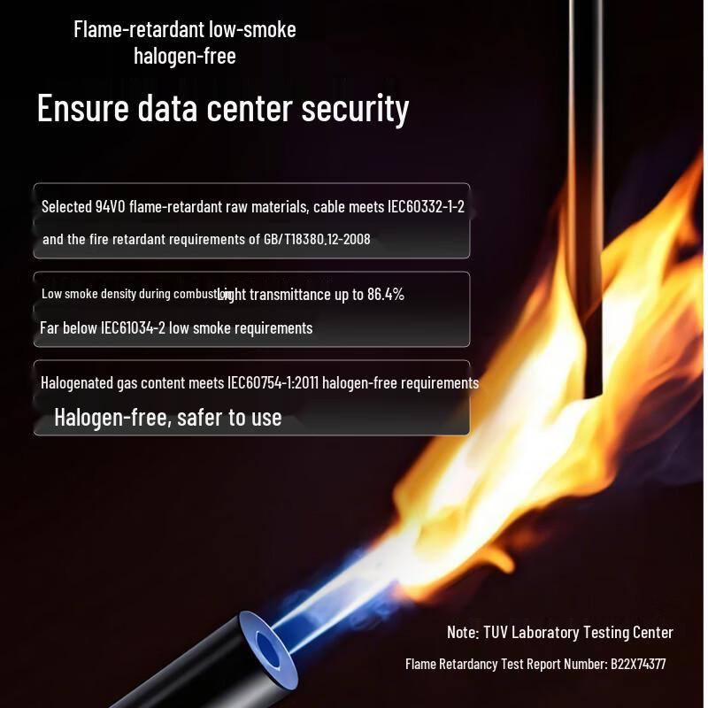 Boyang GJYXCH-2B6 Outdoor Self-Supporting Fiber Optic Drop Cable