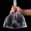 100pcs Food Grade Bag With Handle Food Packaging Bag For Supermarket Store Grocery ,20*30,