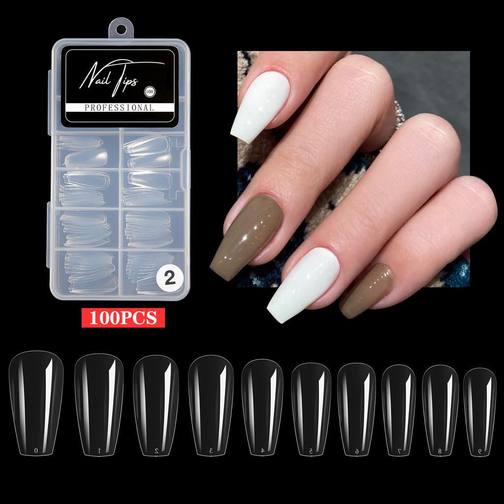 Nail Art Patch Patch Ultradünnes und nahtloses Fertigprodukt Abnehmbarer transparenter Vollaufkleber Erweiterte Box mit künstlichen Nägeln