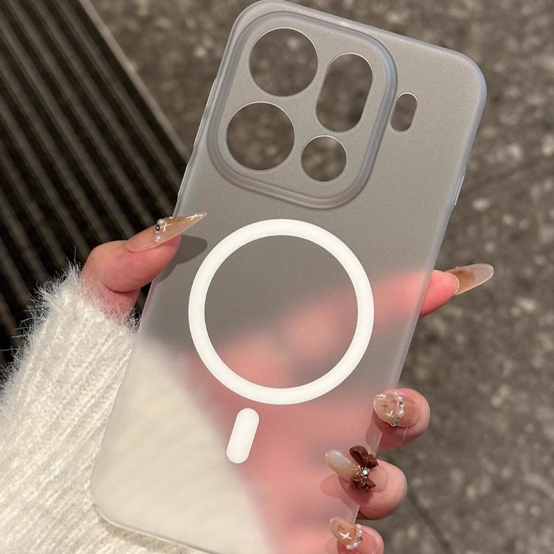 Für OPPO Find X9 Pro Hülle Magnetisch Matt Transluzent Stoßfest Hautfreundliche Schutzhülle Für OPPO Find X9 Schale Stoßfänger