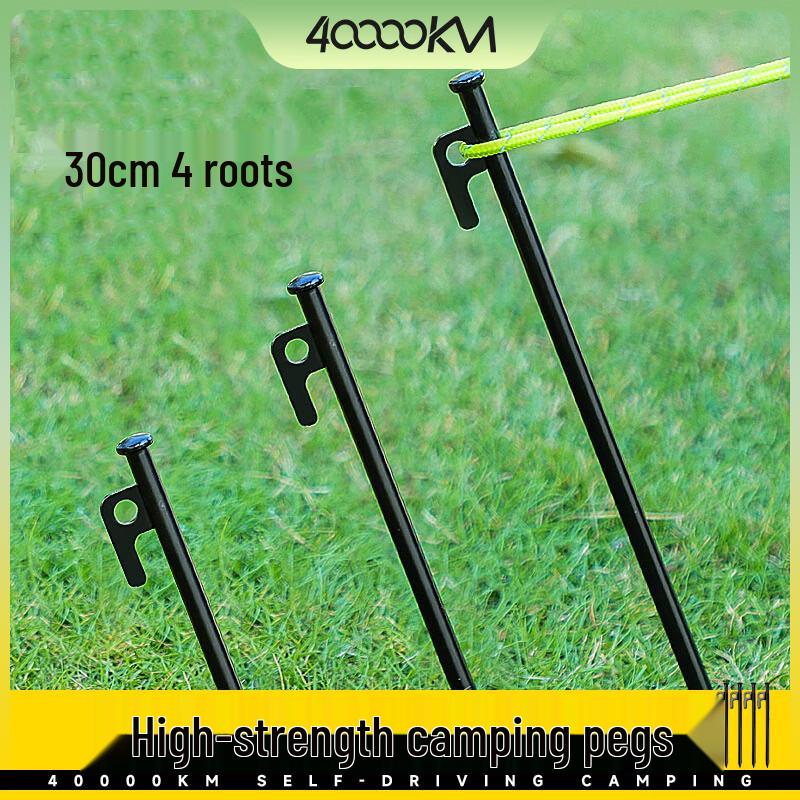Heavy-Duty Outdoor Tent Ground Stakes