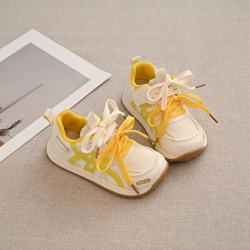 Children's Forrest Gump shoes 2025 spring and autumn new mesh girls casual sports shoes breathable trendy dad shoes middle and old children